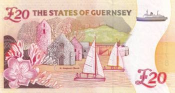 Guernsey, 20 Pounds, 2012, UNC, p61