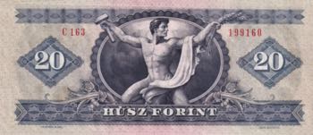 Hungary, 20 Forint, 1975, UNC, ... 