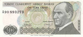 Turkey, 10 Lira, 1979, ... 