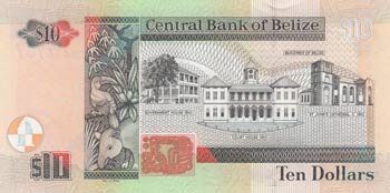 Belize, 10 Dollars, 2011, UNC, p68d