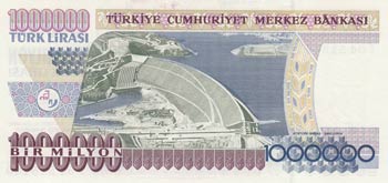 Turkey, 1.000.000 Lira, 1995, UNC, p209a