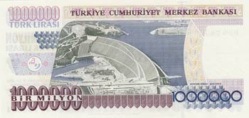 Turkey, 1.000.000 Lira, 1996, UNC, p209a, ... 