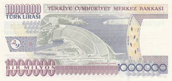 Turkey, 1.000.000 Lira, 2002, UNC, p209a, ... 