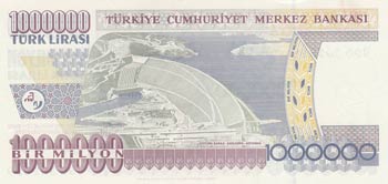 Turkey, 1.000.000 Lira, 2003, UNC, p209a, ... 