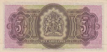 Bermuda, 5 Shillings, 1952, XF-AUNC, p18a