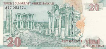 Turkey, 20 New Turkish Lira, 2005, UNC, p219