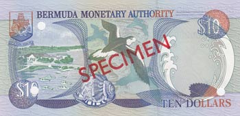 Bermuda, 10 Dollars, 2000, UNC, p52s, ... 