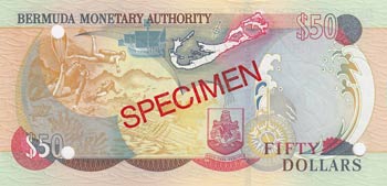 Bermuda, 50 Dollars, 2000, UNC, p54s, ... 