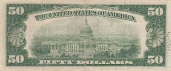United States Of America, 50 Dollars, 1934, ... 