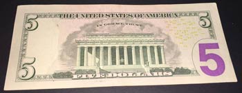 United States Of America, 5 Dollars, 2013, ... 