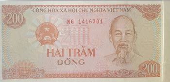 Vietnam, 200 Dong, 1987, UNC, p100, BUNDLE