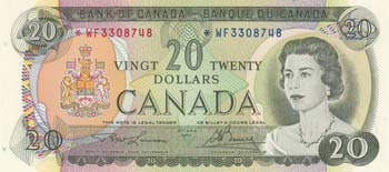 Canada, 20 dollars, ... 