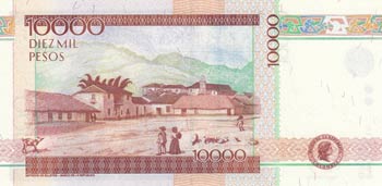CoLombia, 10.000 Pesos, 2013, UNC, p453