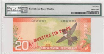 Costa Rica, 20.000 colones, 2009, UNC, ... 