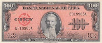 Cuba, 100 Pesos, 1959, ... 