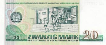 Democratıc Germany Republic, 20 Mark, 1975, ... 