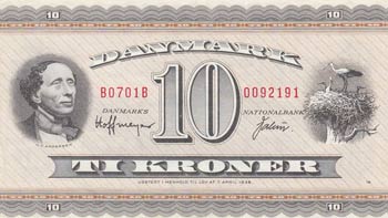 Denmark, 10 Kroner, ... 