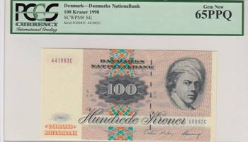 Denmark, 100 Kroner, ... 