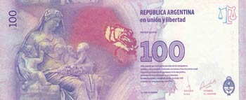 Argentina, 100 Pesos, 2012, UNC, p358