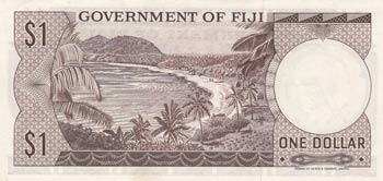Fiji, 1 Dollar, 1969, XF (+), p59a