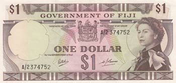 Fiji, 1 Dollar, 1969, XF ... 