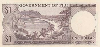 Fiji, 1 Dollar, 1969, UNC, p59a