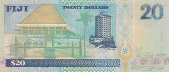 Fiji, 20 Dollars, 2002, UNC, p107