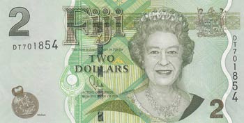 Fiji, 2 Dollars, 2011, ... 