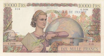 France, 10.000 Francs, ... 