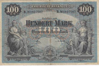 Germany, 100 Mark, 1900, ... 