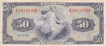 Germany, 50 Mark, 1948, ... 