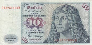 Germany, 10 Mark, 1980, ... 