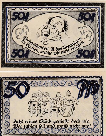 Germany, Notgeld, 50 Pfennig, 1921, UNC, ... 