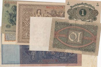 Germany, Total 8 banknotes