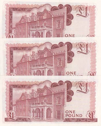 Gibraltar, 1 Pound (3), 1988, UNC, p20e, ... 