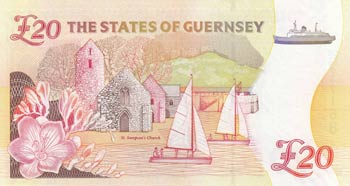 Guernsey, 20 Pounds, 2012, UNC, p61