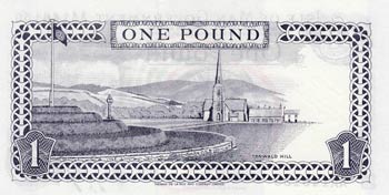 Isle Of Man, 1 Pound, 1972, UNC, p29a