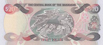Bahamas, 20 Dollars, 1997, UNC, p65