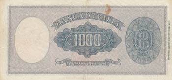 Italy, 1000 Lire, 1948, XF, p88