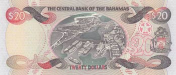 Bahamas, 20 Dollars, 2000, UNC, p65A