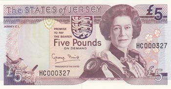 Jersey, 5 Pounds, 1993, ... 
