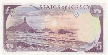 Jersey, 5 Pounds, 2000, UNC, p27