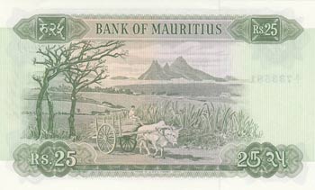 Mauritius, 25 Rupees, 1967, UNC, p32a