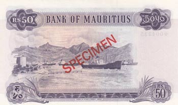 Mauritius, 50 Rupees, 1967, UNC, p33c, ... 