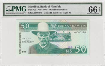 Namibia, 50 Dollars, ... 