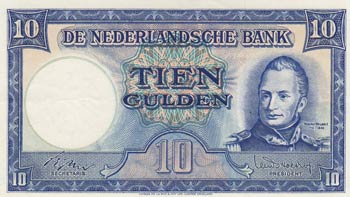 Netherlands, 10 Gulden, ... 