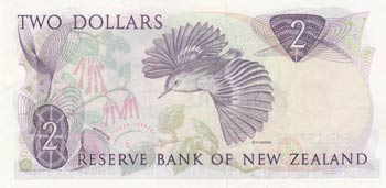 New Zealand, 2 Dollars, 1985, AUNC / UNC, ... 