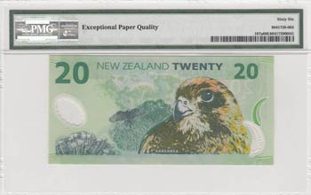 New Zelland, 20 dollars, 1999-2003, UNC, ... 