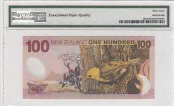 New Zelland, 100 dollars, 1999-2003, UNC, ... 