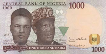 Nigeria, 1000 Naira, ... 